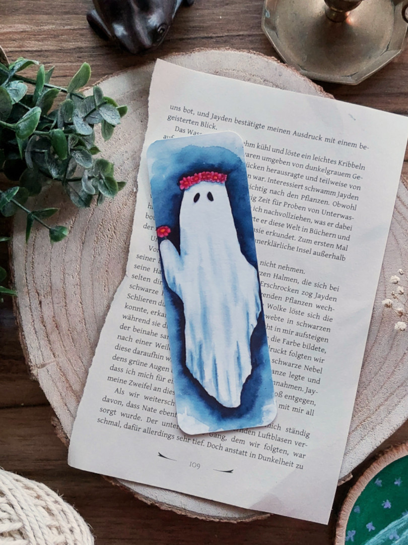 Lesezeichen „Friendly Ghost“